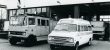 De Dodge bij de ambulancepost Leijenberglaan in 1976. Op deze foto berust een auteursrecht: Fotcode: NBDC